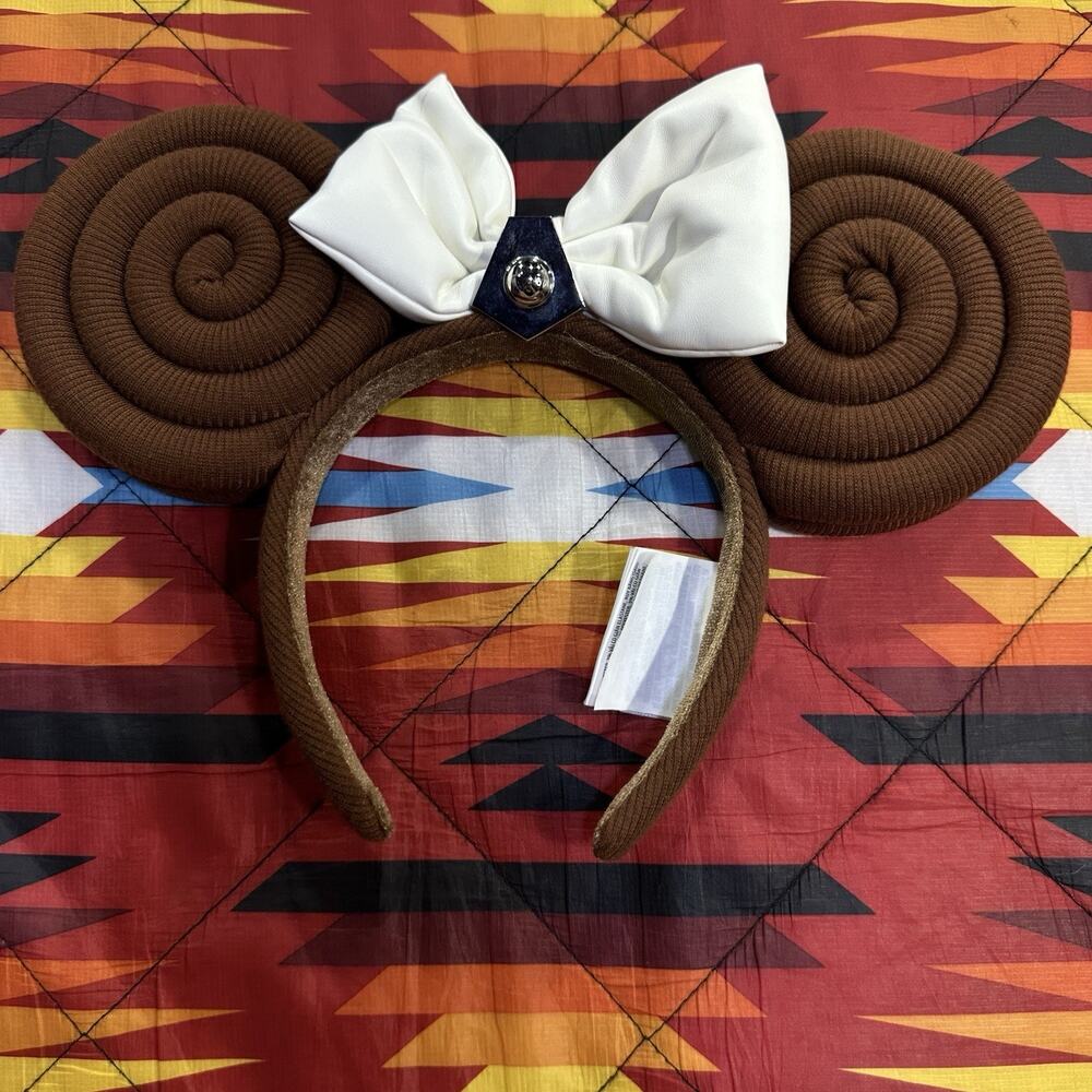 Disney Parks Star Wars Princess Leia Rebel Hair Bun Minnie Ears Adult One Size